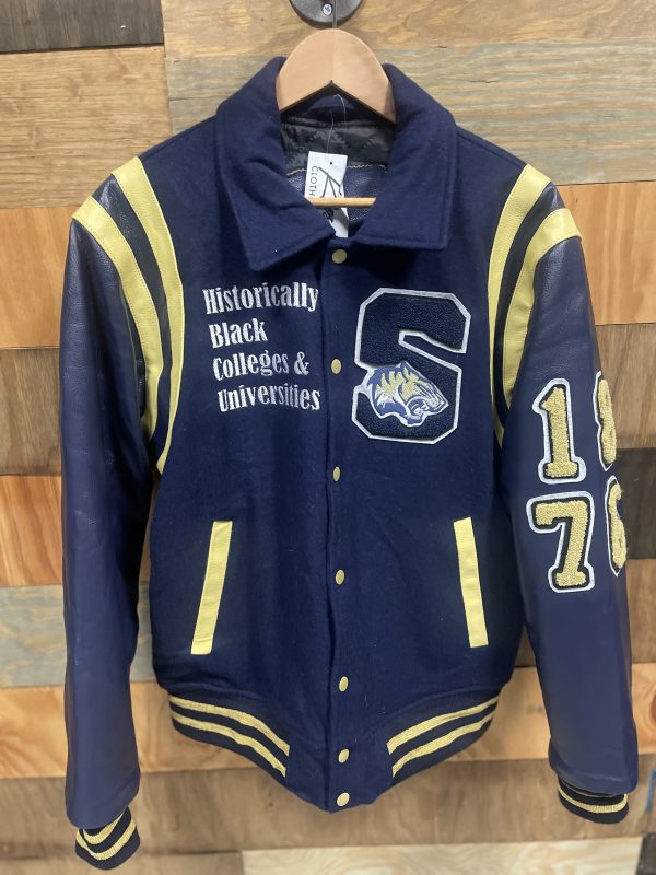 Stillman Retro Varsity Jacket (leather and wool)